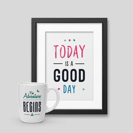 Pack Mug + Framed poster Pack Mug + Framed poster